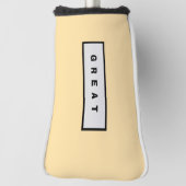 Couvre-club De Golf Top Golf Équipement Housse tête (Tourné à 90°)