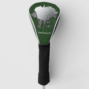 Couvre-club De Golf Torn Golf Ball Golf Head Cover