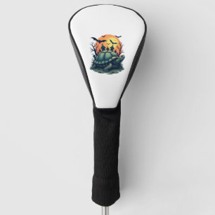Couvre-club De Golf Tortue Coquille de Cris