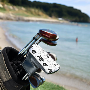 Couvre-club De Golf Tortue noire