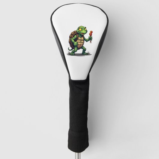 Couvre-club De Golf Tortue Zombie (Devant)