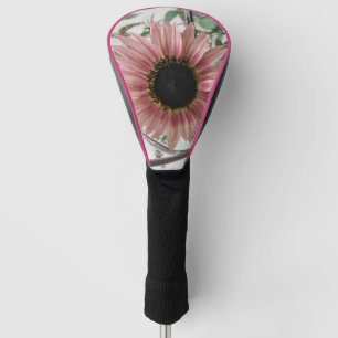 Couvre-club De Golf Tournesol rose pâle