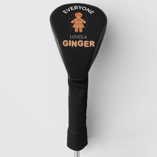 Couvre-club De Golf Tout Le Monde Aime Un Ginger III (Devant)