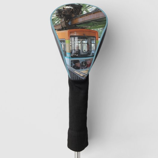 Couvre-club De Golf Train flottant Orange Blue Wuppertal (Devant)