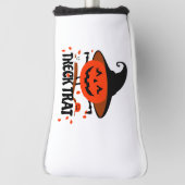 Couvre-club De Golf Treck Trat Citrouille Sourire (Tourné à 90°)