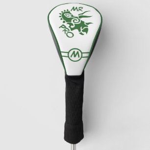 Couvre-club De Golf Tricératops Green Mister Pro