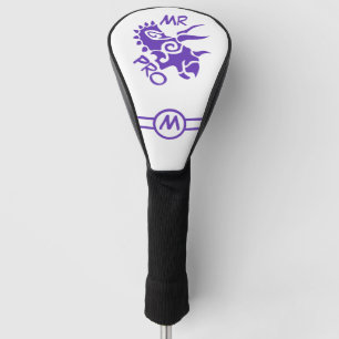Couvre-club De Golf Tricératops Pro Purple Mister