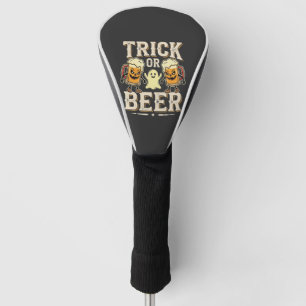 Couvre-club De Golf Trick or Beer Halloween Beer Design_1