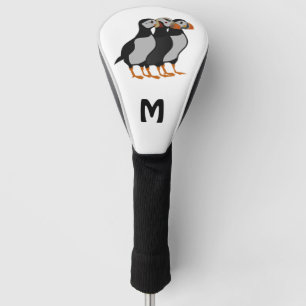 Couvre-club De Golf Trois Puffins debout
