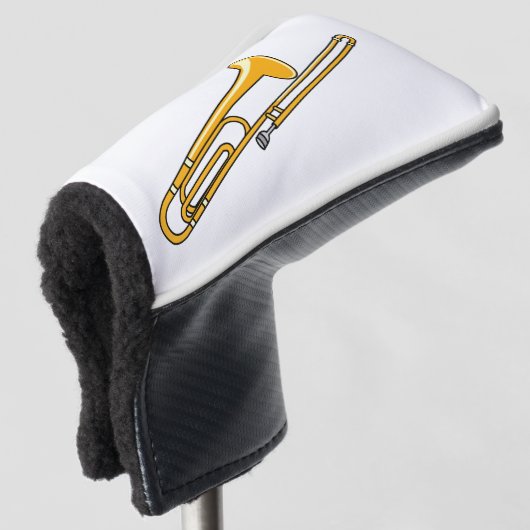 Couvre-club De Golf Trombone (Devant 3/4)