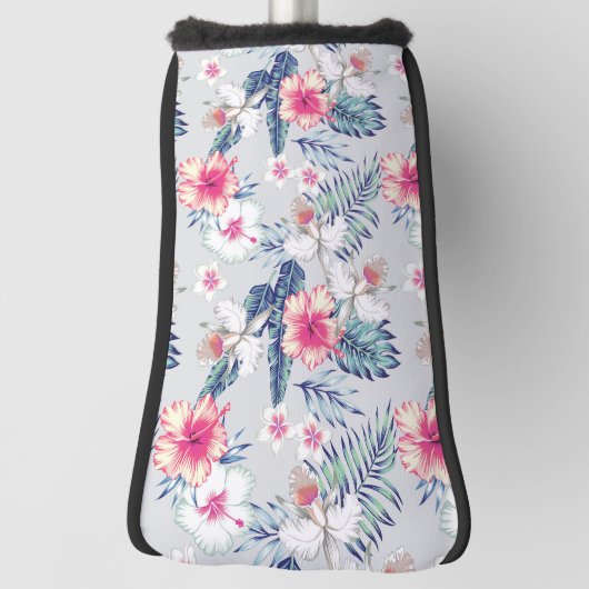 Couvre-club De Golf Tropical Orchid Floral (Tourné à 90°)