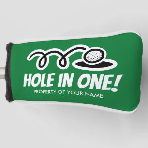 Couvre-club De Golf Trou dans un cadeau personnalisé de couverture de