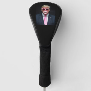 Couvre-club De Golf Trump Bubble Gum Rose Président 47 États-Unis