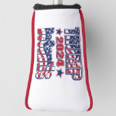 Couvre-club De Golf Trump et DeSantis 2024 (Tourné à 90°)