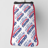 COUVRE-CLUB DE GOLF TRUMP FREEDOM 2024 (Tourné à 90°)