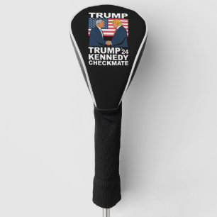 Couvre-club De Golf Trump Kennedy Échec et Mat 2024 Votez Trump Kenned