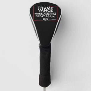 Couvre-club De Golf Trump Vance 2024 Président JD Vance Vice MAGA