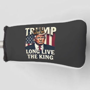 Couvre-club De Golf Trump Vive le roi Pro Trump Patriotique