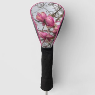 Couvre-club De Golf Tulip Tree Blossoms Golf Head Cover