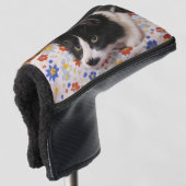 Couvre-club De Golf Tuxedo Cat Golf Head Cover (Devant 3/4)