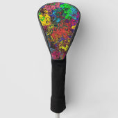 Couvre-club De Golf Twirlers colorés Abstraits / (Devant)