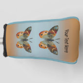 Couvre-club De Golf Two Monarch Butterflies Fall Colours Blue Orange (Devant)