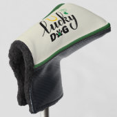 Couvre-club De Golf U Lucky Dog Putter (Devant 3/4)
