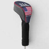 Couvre-club De Golf U.S.A. Kinka T Creations Golf Head Cover (Incliné)
