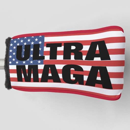 COUVRE-CLUB DE GOLF ULTRA MAGA TRUMP GOLF PUTTER COVER (Devant)