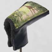 Couvre-club De Golf Un cerf solitaire (Devant 3/4)