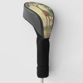 Couvre-club De Golf Un cerf solitaire (Incliné)