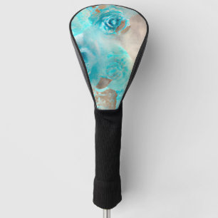 Couvre-club De Golf Un Shabby Bleu Chic Ephemera Design Series 7