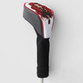 Couvre-club De Golf Une mignonne fille Halloween collection de design (Incliné)