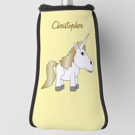 Couvre-club De Golf Unicorn Design (Tourné à 90°)