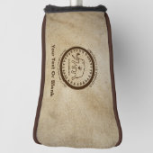 Couvre-club De Golf Université de Beringia Wooly Mammoth Seal (Tourné à 90°)