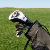 Couvre-club De Golf *~* USA Golf Head Cover Patiotic Eagle Flag (In Situ)