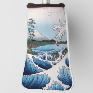 Couvre-club De Golf Utagawa Hiroshige - Mer au large de Satta, provinc