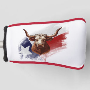 Couvre-club De Golf Vache longhorne du Texas
