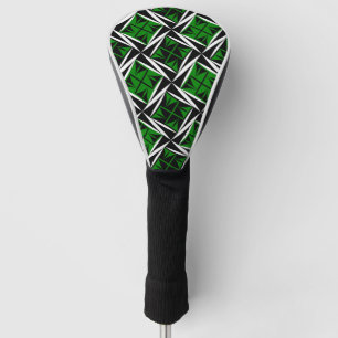 Couvre-club De Golf Vents sacrés en Green Golf Head Cover