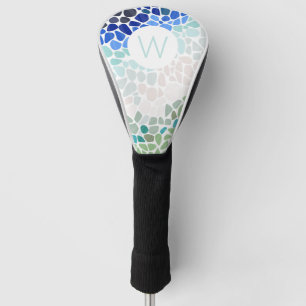 Couvre-club De Golf Verre de mer coloré