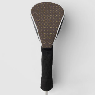Couvre-club De Golf Vêtement de luxe de chien de teckel de Louis