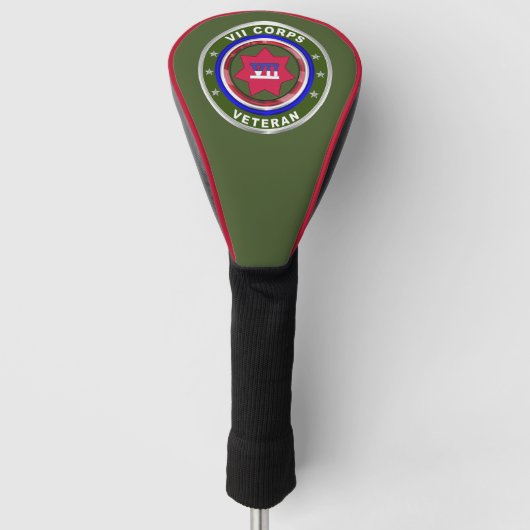Couvre-club De Golf Vétéran du 7e corps (Devant)