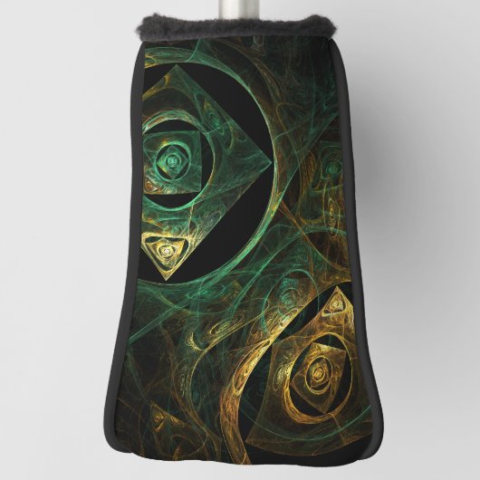 Couvre-club De Golf Vibrations magiques Art Abstrait (Tourné à 90°)