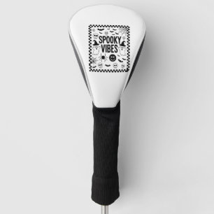 Couvre-club De Golf Vibrations Sombres Rétro Halloween