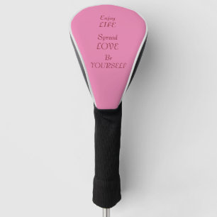 Couvre-club De Golf Vie et amour