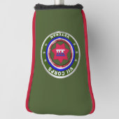 Couvre-club De Golf VII Corps “Le Corps Jayhawk” (Tourné à 90°)