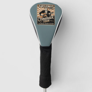 Couvre-club De Golf Vintage TRUMP 2024 Rocks TOURNÉE DE RETOUR