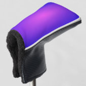 Couvre-club De Golf Violet (Devant 3/4)