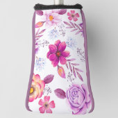 Couvre-club De Golf Violet rose (Tourné à 90°)