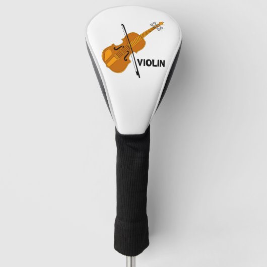 Couvre-club De Golf Violon Mug (Devant)